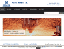 Tablet Screenshot of moralsa.com